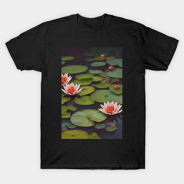 Waterlily T-Shirt by VictoriaLehnard